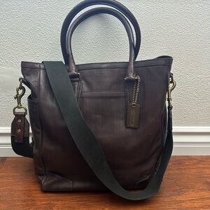 Coach Leather Tote